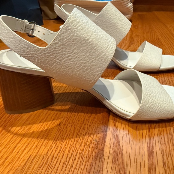Via Spiga Libby Block Heel White - size 10 - Picture 3 of 6